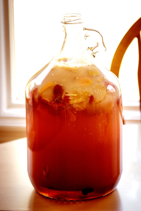 Pitched yeast in carboy